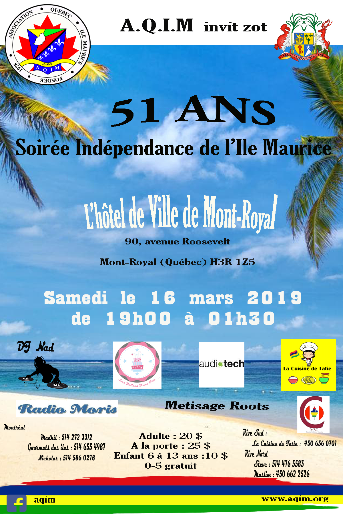 independence de l'ile maurice 2019